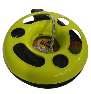 Kennel Happy Circle Cat Toy - Yellow